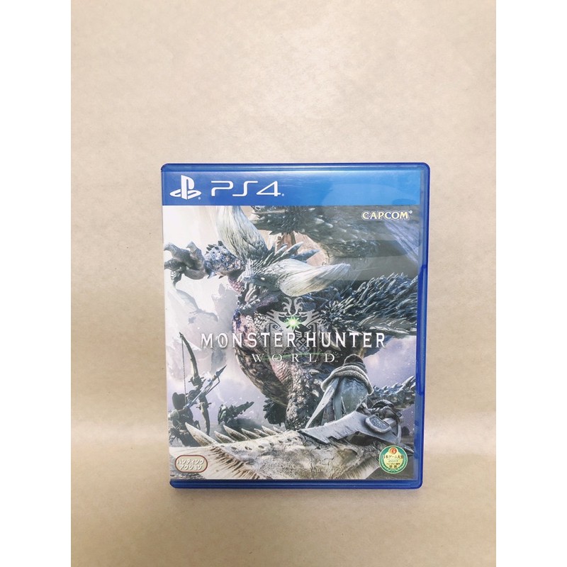 PS4 魔物獵人 世界 繁體中文版（二手）