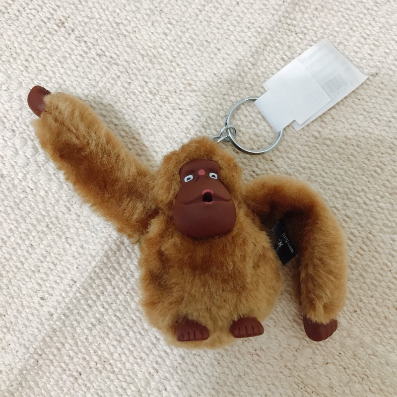 Kipling猴子吊飾 棕色