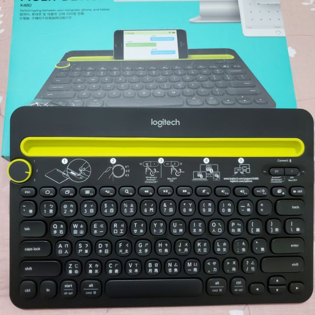 Logitech 羅技 K480 BLUETOOTH 藍芽 鍵盤