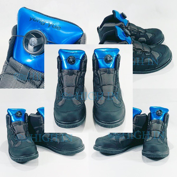 High-In 運動型防滑釘鞋 運動型防滑毛氈釘鞋 外銷日本同一廠家製造 釣魚鞋  磯釣鞋