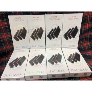 承志館-SUGAR JY AW30 多功能無線充行動電源 8000mAh SUGAR JY-AW30 JYAW30