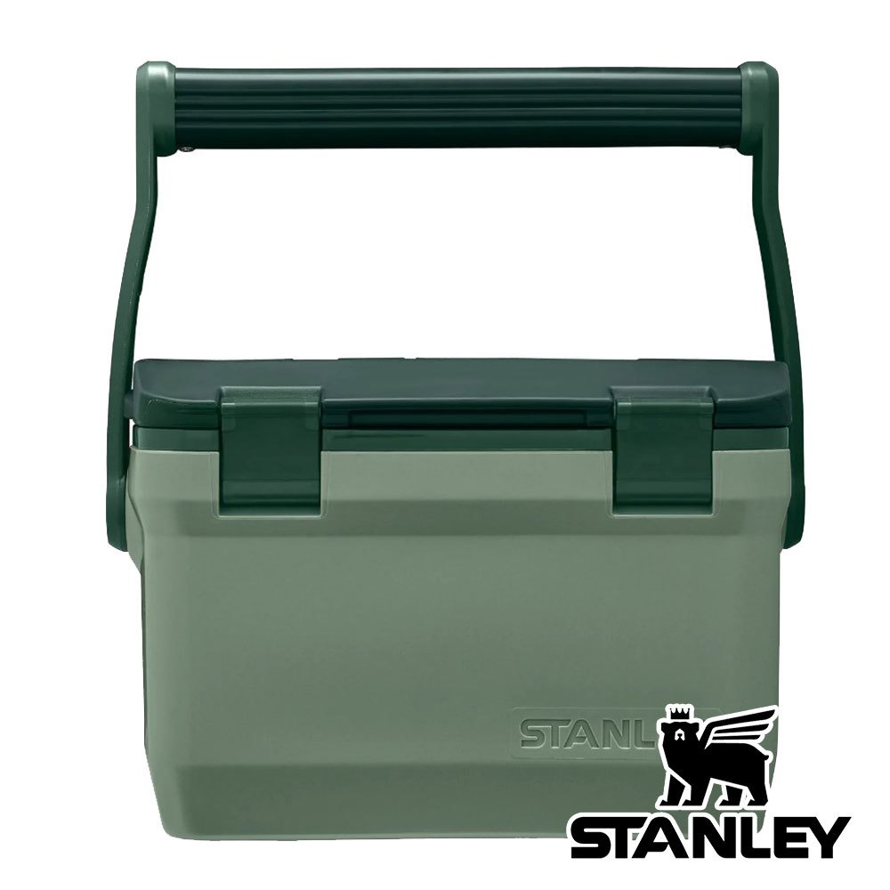 【美國 Stanley】Adventure Coolers 冒險系列戶外冰桶 6.6L『錘紋綠』10-01622