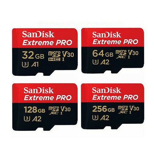 SanDisk 32G 64G 128G 256G MicroSD Extreme PRO GoPro 運動相機 記憶卡