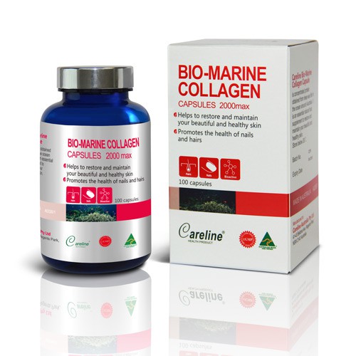 ＊╮e'Best╭＊澳洲 Careline Bio-Marine Collagen Capsules 2000max