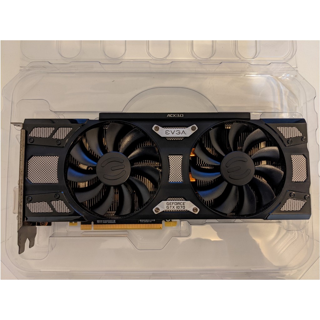 EVGA艾維克 GeForce GTX 1070 SC GAMING 8GB 顯示卡