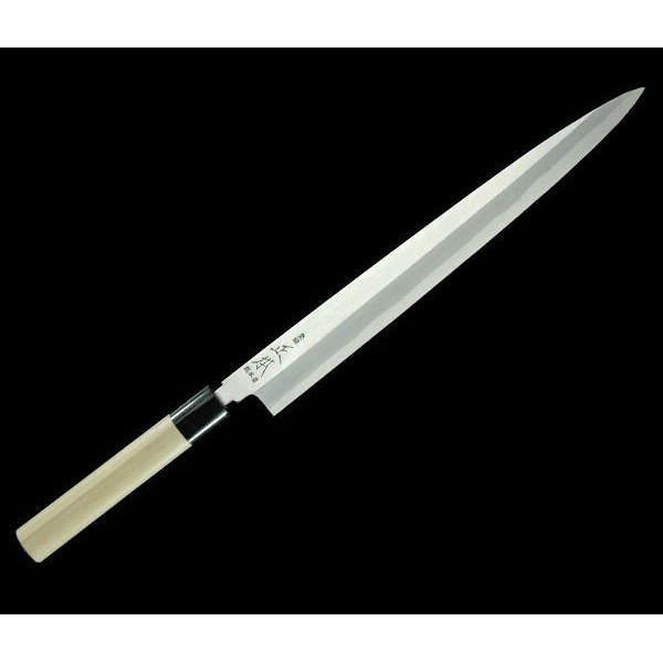 正本 本霞・玉白鋼 柳刃刺身庖刀33cm - 通販 - presensi.iakntarutung