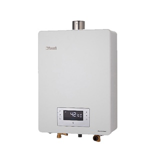 林內RUA-C1620WF NG1 屋內強制排氣型熱水器(16L)(三段火排/水量伺服)天然氣(全臺安裝) 大型配送