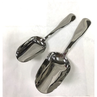 日本 LOVING MOTHER-慈母不鏽鋼萬用鏟 小 16 cm 咖啡 冰塊鏟 茶葉杓