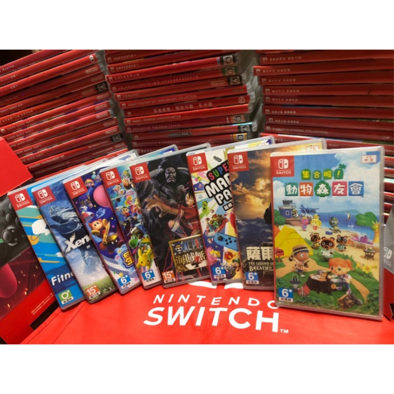 🌼兩件免運🌼現貨Switch遊戲 瑪利歐賽車派對 薩爾達傳說 明星大亂鬥 寶可夢 牧場物語 動物森友會 二手 進擊的巨人