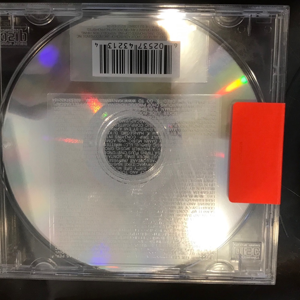 [東岸饒舌] Kanye West - Yeezus 2013 歐版 肯爺台灣罕見品 絕版