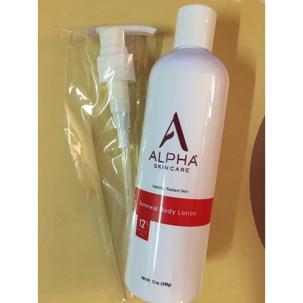 美國Alpha Hydrox 12%果酸絲滑身體乳（340g ）