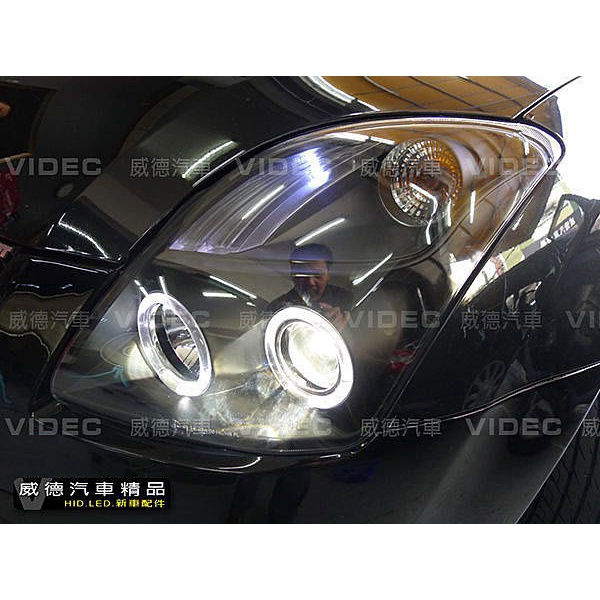 巨城汽車精品 SUZUKI 06-09 SWIFT 大燈 魚眼 光圈 總成 搭配 HID 效果100分