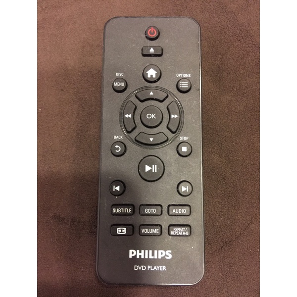 [R024-2] 二手原廠 PHILIPS DVD PLAYER遙控器