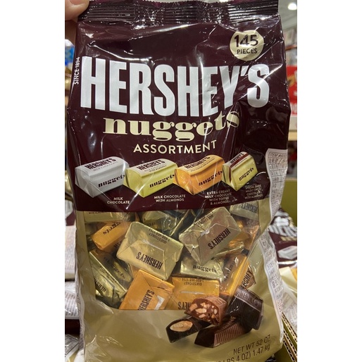 HERSHEY'S 好時綜合巧克力-4種口味 1.47公斤-吉兒好市多COSTCO代購