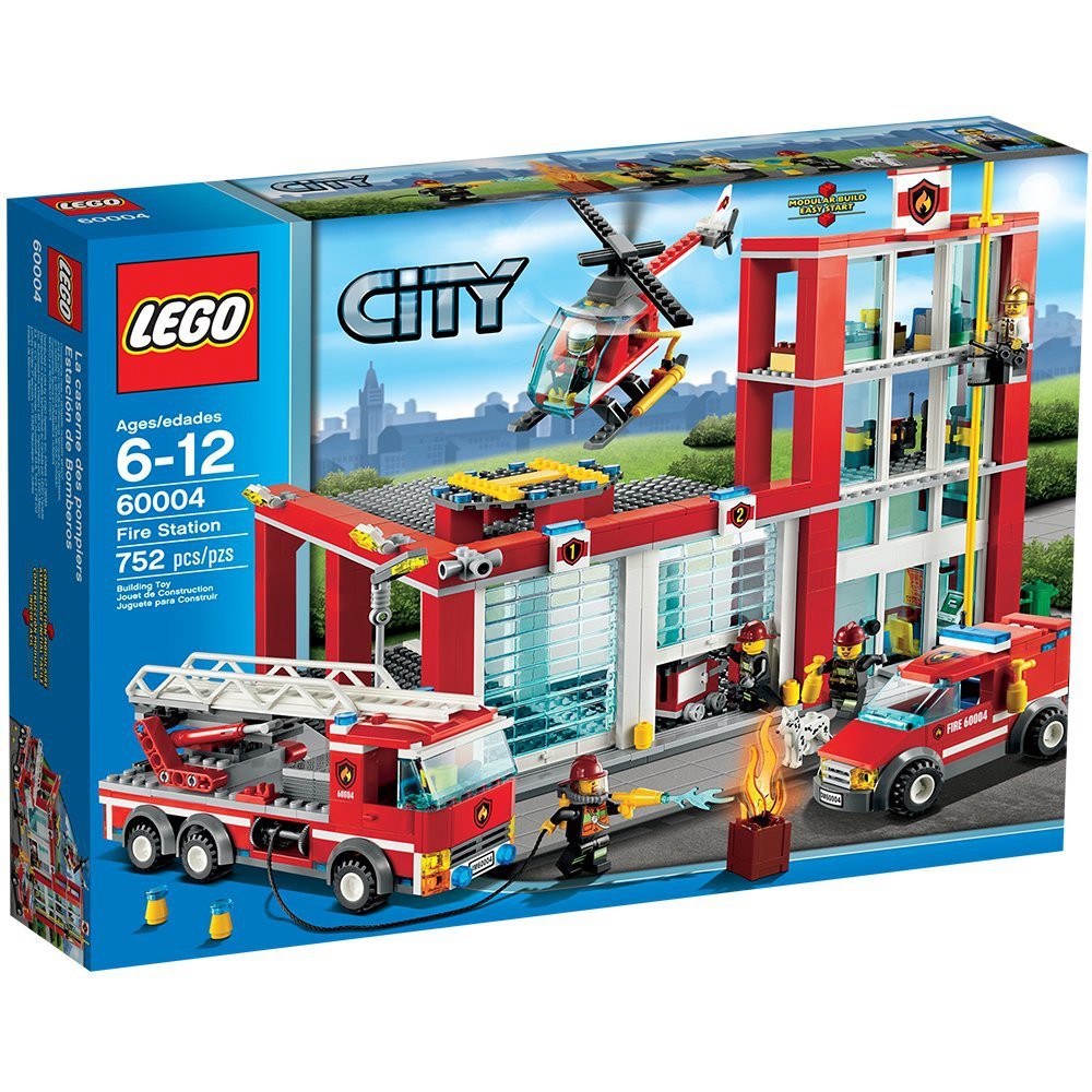 Lego 樂高 60004 City 城市系列 Fire Station 消防局