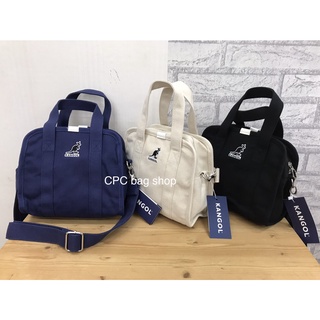 KANGOL 袋鼠 帆布手提包 兩用側揹包 文青帆布包 包包 帆布包 手提包 側揹包 (原廠正品-現貨)