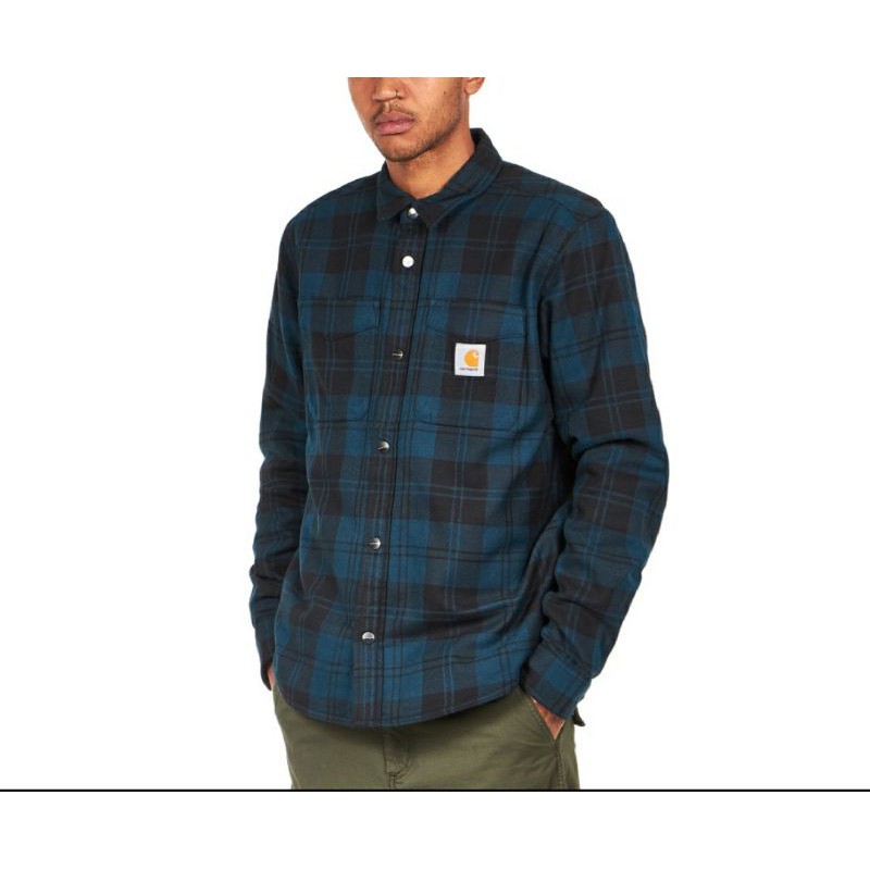 CARHARTT WIP PULFORD SHIRT JAC 內刷毛格紋襯衫夾克| 蝦皮購物