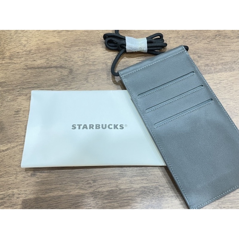 ⭐️Starbucks ☆~.星巴克 女神真皮隨行側背包