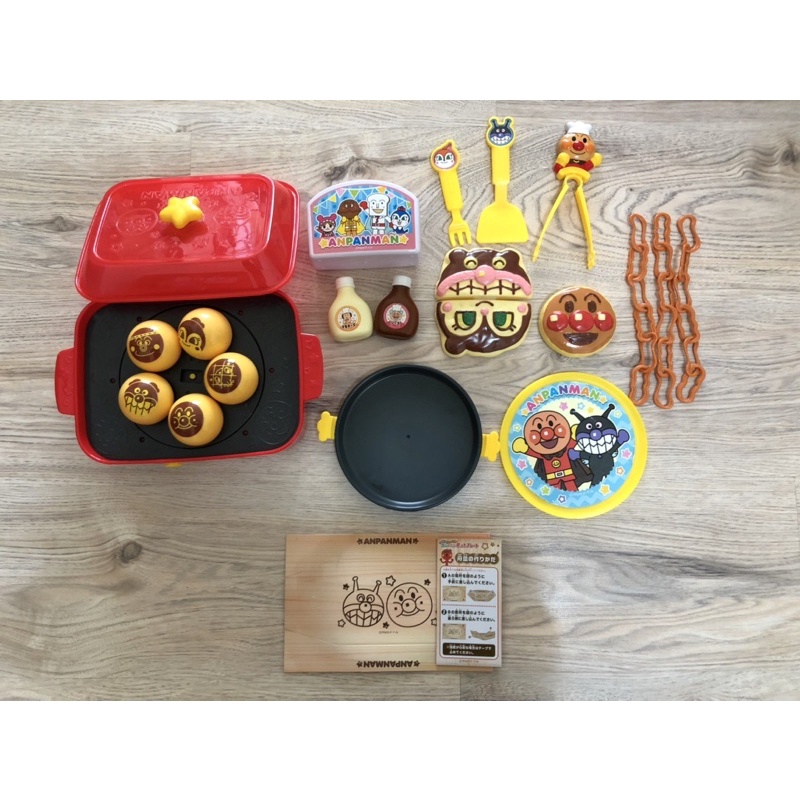 日本ANPANMAN麵包超人 廚房玩具 章魚燒 大阪燒 烤盤(二手)