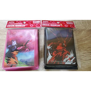 神奇寶貝 寶可夢 造型卡套 PTCG 中文版 雙壁戰士 第二層 未使用 黑色 火焰雞 三鳥 火焰鳥 急凍鳥 閃電鳥