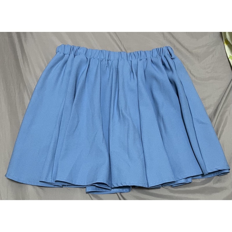 ［二手衣］水藍色褲裙 F size