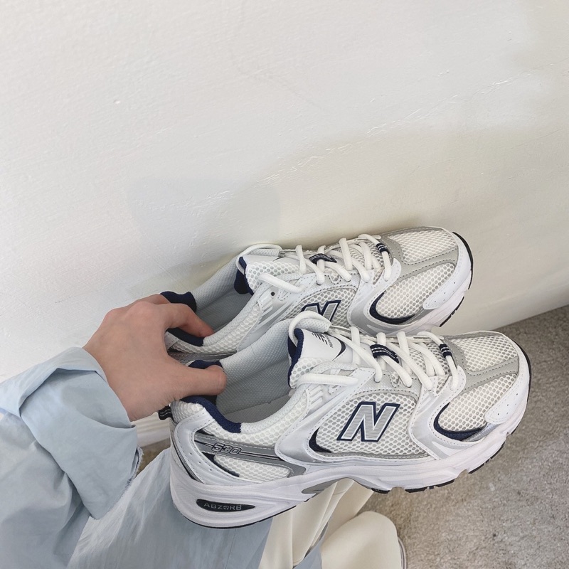 New Balance 530 白藍銀超級難搶mr530sg 蝦皮購物