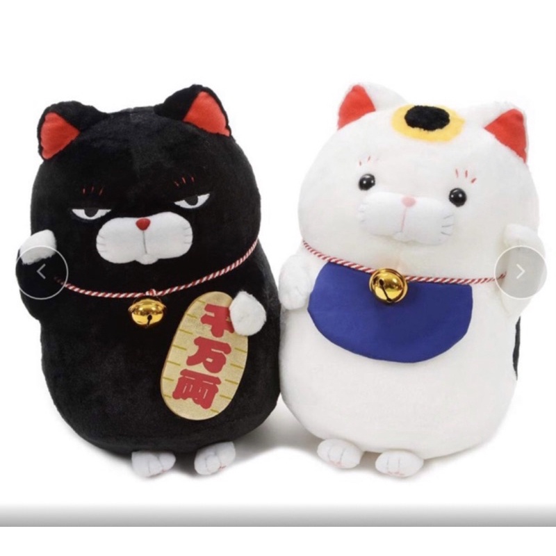 日本正品 饅頭貓Amuse 招財貓娃娃