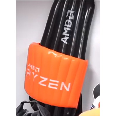 AMD Ryzen 銳龍 信仰 充氣 大拖鞋(1隻)