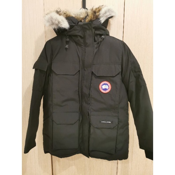 Canada goose Expedition Parka Fusion Fit 女生 L號 黑色