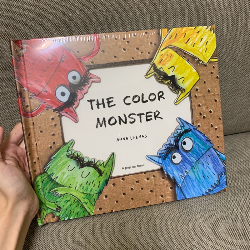 全新正版 英文原版the color monster情緒怪獸立體書 多買轉售