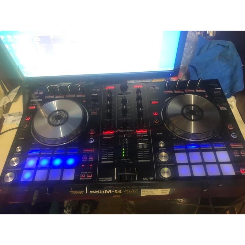 賣9.9成新福利品ㄧ台 Pioneer DDJ-SR Serato DJ雙軌控制器 現貨不用等