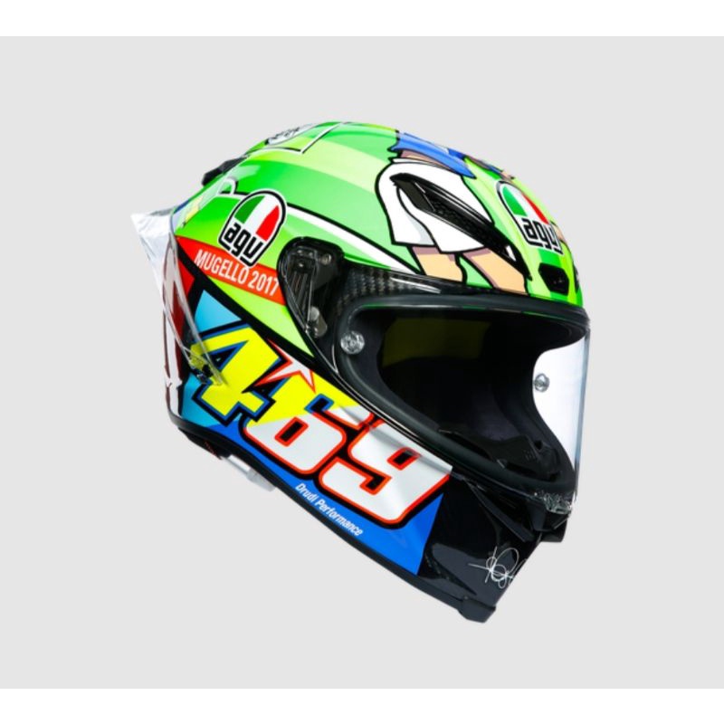 AGV Pista gp r mugello 2017 全纖維L號 可議