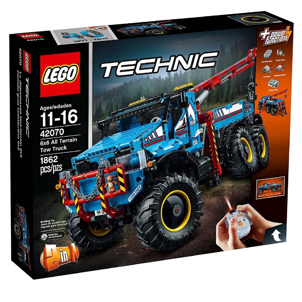 LEGO 樂高 Technic 6x6 All Terrain Tow Truck 42070