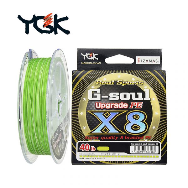 YGK G-soul Upgrade PE X8 PE線 D612 200M 1.2