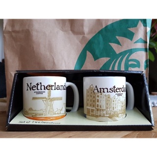 荷蘭阿姆斯特丹🇳🇱星巴克Netherlands Amsterdam小杯 迷你 馬克杯 義式濃縮咖啡杯Starbucks
