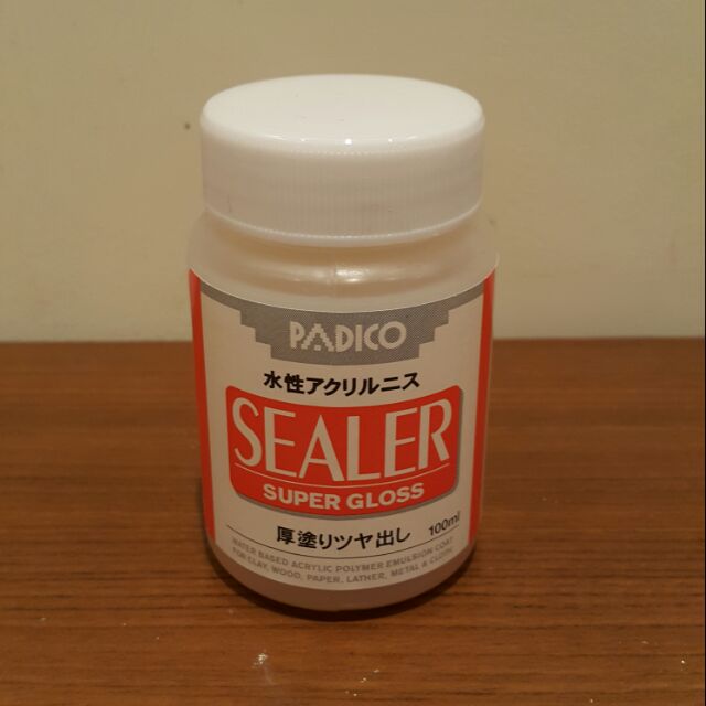 日本Padico 超亮亮光漆/超亮亮油/保護劑/超亮水性亮油~適用於粘土、紙、木、金屬、皮革、樹脂、布