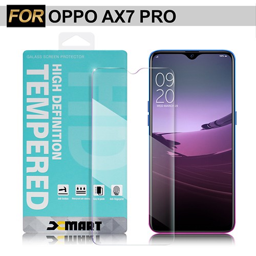 Xmart for OPPO AX7 PRO 薄型 9H 玻璃保護貼-非滿版