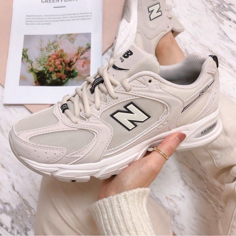 New Balance MR530 老爹鞋 奶茶色 杏色 女鞋