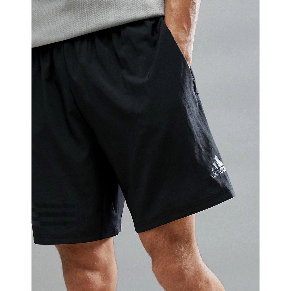 Adidas 4KRFT Climacool Shorts 黑色 三線反光 慢跑訓練短褲 CD7807