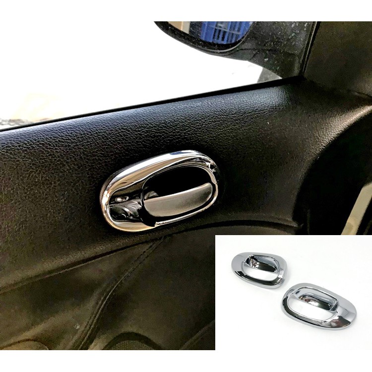 JR-佳睿精品 206 寶獅 Peugeot 鍍鉻 車內 把手 拉門 飾框 內裝 電鍍 改裝 配件 貼片 貼紙