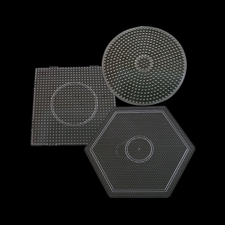 Yant Jouet 2.6mm Hama Beads Pegboard 模板板工具圓形方形教育 DIY 人偶材料板