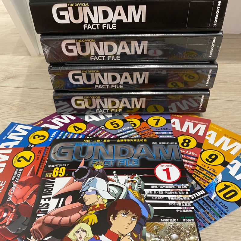 Gundam FACT file 1~100集