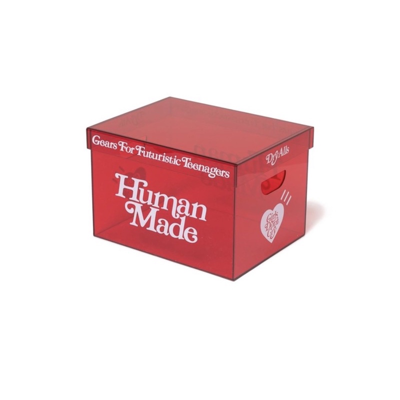 [Jeff 小物賣場]  HUMAN MADE GDC ACRYLIC FILE BOX 聯名 GDC 壓克力箱 收納箱
