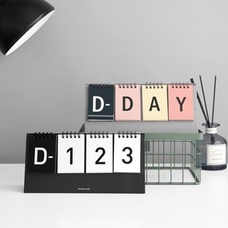 Ξ ATTIC Ξ現貨🚩韓國iconic~ D-Day Calendar 倒數計時 天數計算桌曆/萬年月曆日曆
