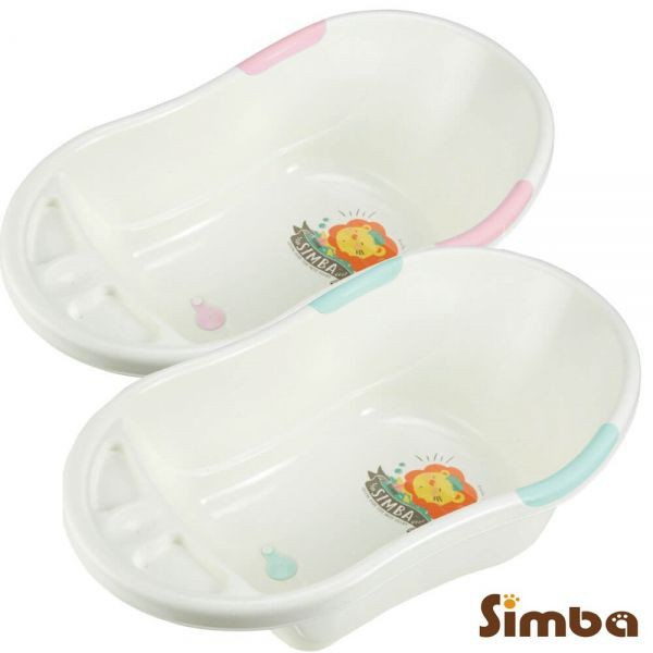 小獅王辛巴 simba 嬰兒防滑浴盆(2色可選)不含浴網【麗兒采家】