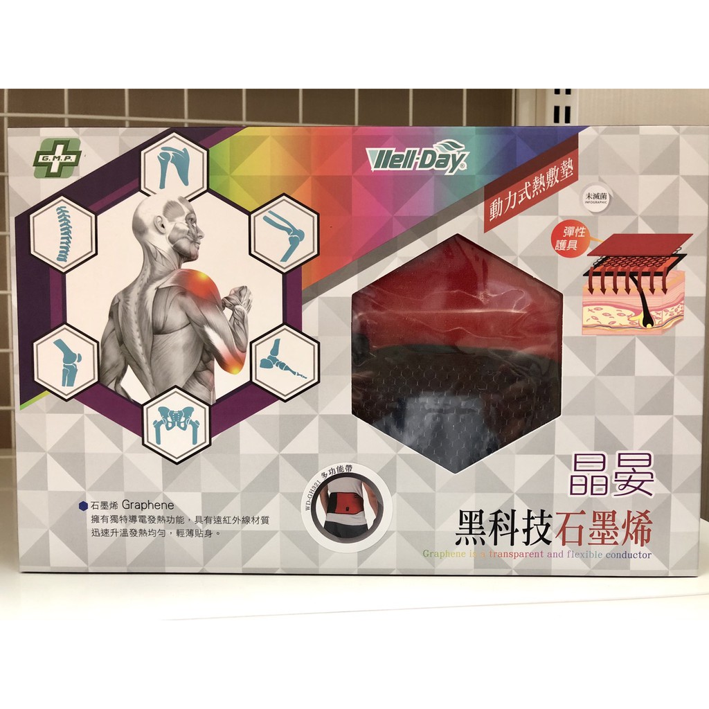 理得藥局 晶晏石墨烯多功能熱敷墊 舒緩 溫敷 蝦皮購物