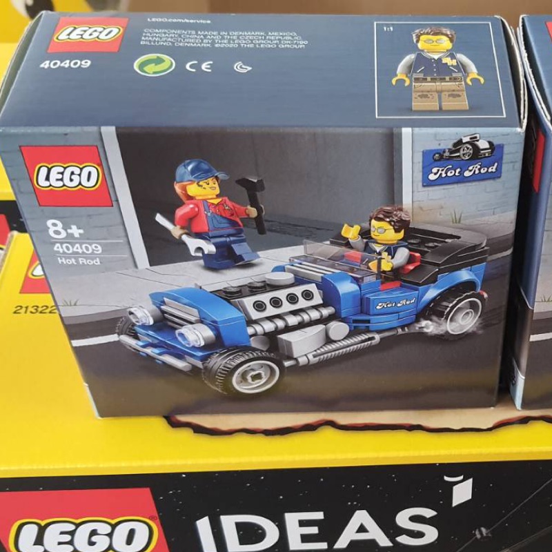 樂高 LEGO 40409 商店系列 Blue Fury Hot Rod