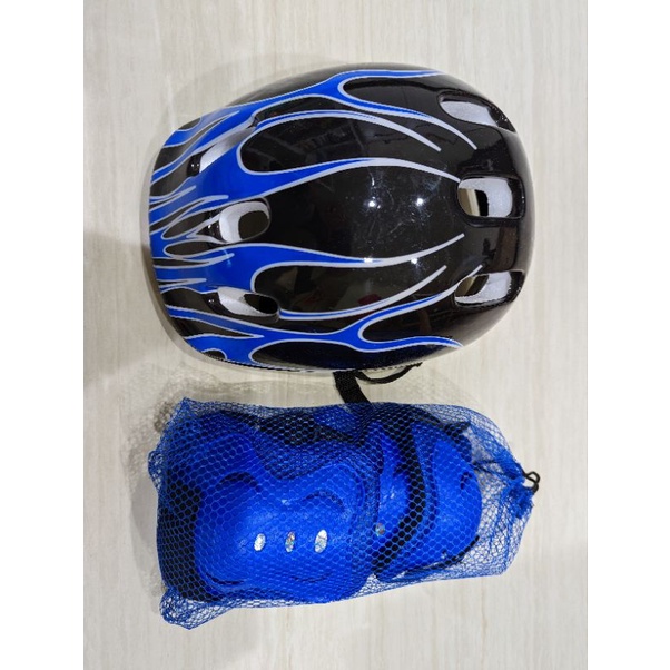 全新 兒童護具 直排輪護具 六件組護具和頭盔 安全帽 腳踏車護具