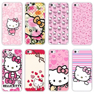 Hello Kitty for iphone 5 ,iphone 5s ,iphone se 手機殼軟TPU保護套矽膠可