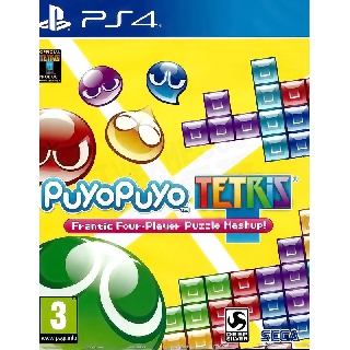 【二手遊戲】PS4 魔法氣泡 俄羅斯方塊 PUYO PUYO TETRIS 中文版 魔法汽泡 魔術方塊 【臺中恐龍電玩】